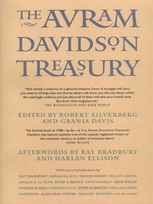 cover image of The Avram Davidson Treasury